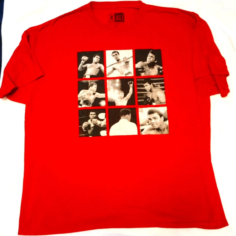 Official Muhammad Ali Cassius Clay Classic Boxing Graphic Men's T-Shirt 3x
